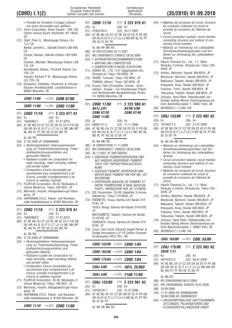 Bulletin 2010/35 - European Patent Office