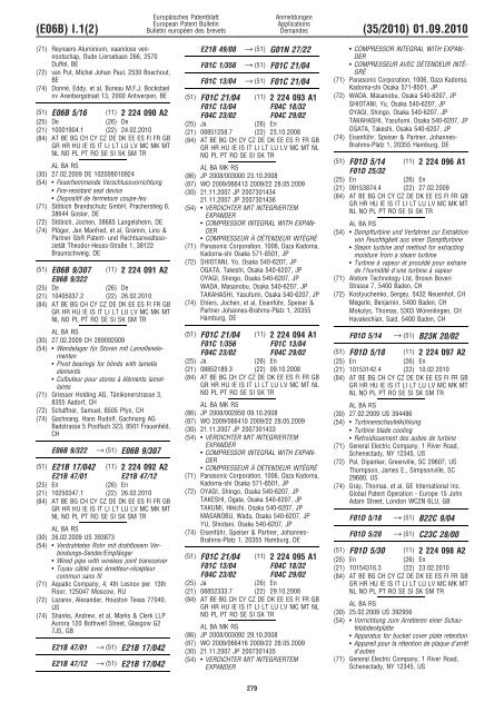 Bulletin 2010/35 - European Patent Office