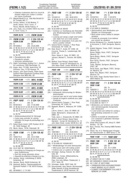 Bulletin 2010/35 - European Patent Office