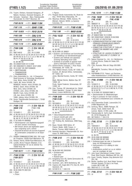 Bulletin 2010/35 - European Patent Office