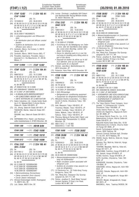 Bulletin 2010/35 - European Patent Office