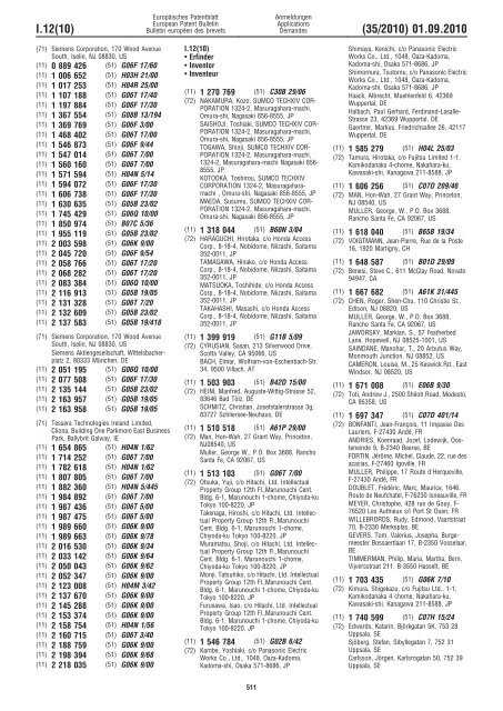 Bulletin 2010/35 - European Patent Office