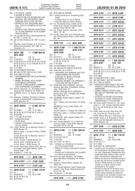 Bulletin 2010/35 - European Patent Office