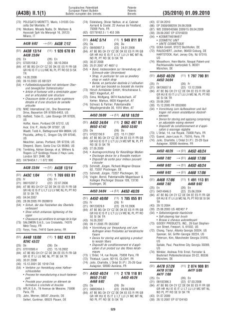 Bulletin 2010/35 - European Patent Office