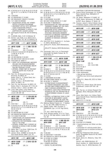 Bulletin 2010/35 - European Patent Office