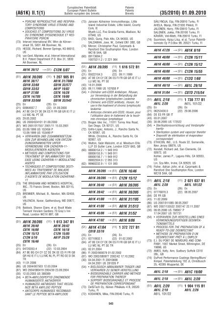 Bulletin 2010/35 - European Patent Office