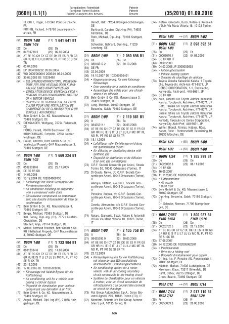 Bulletin 2010/35 - European Patent Office