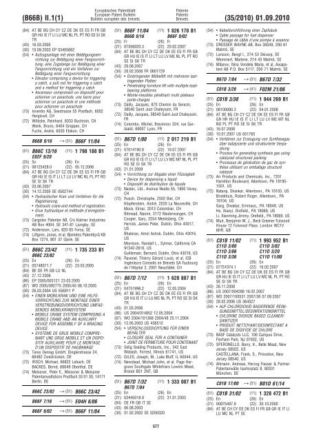 Bulletin 2010/35 - European Patent Office