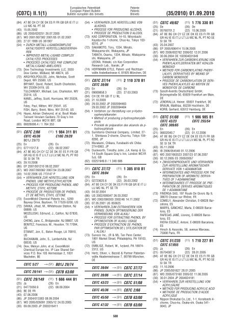 Bulletin 2010/35 - European Patent Office