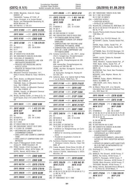 Bulletin 2010/35 - European Patent Office