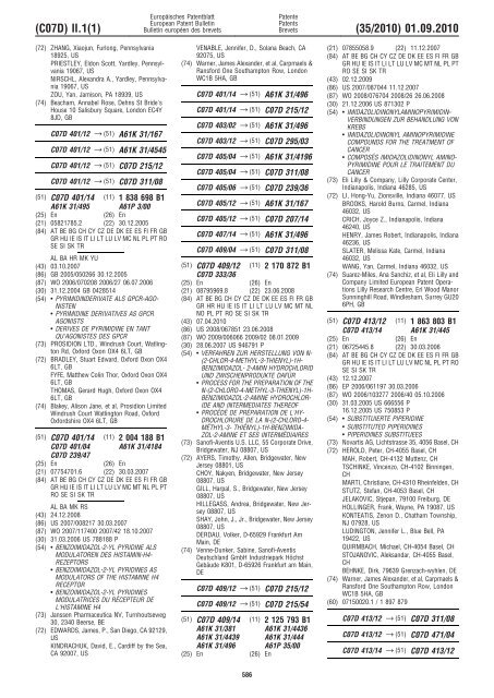 Bulletin 2010/35 - European Patent Office