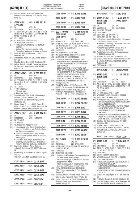 Bulletin 2010/35 - European Patent Office