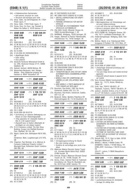 Bulletin 2010/35 - European Patent Office