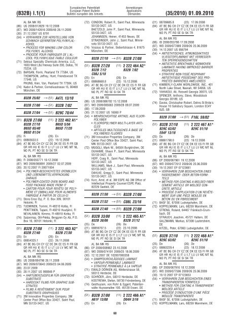 Bulletin 2010/35 - European Patent Office