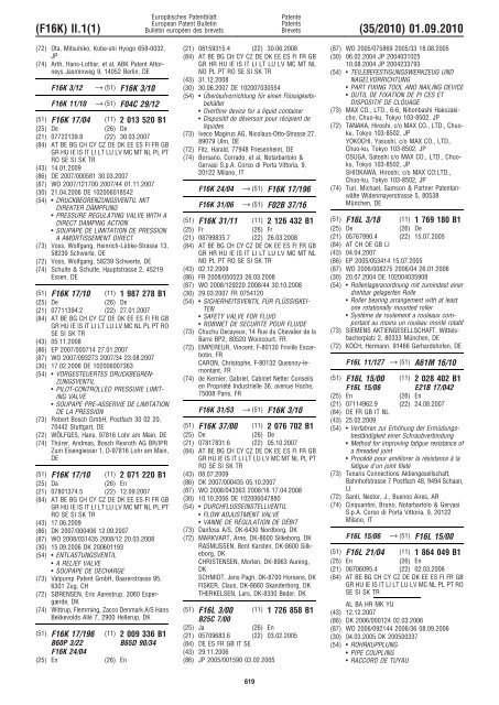 Bulletin 2010/35 - European Patent Office