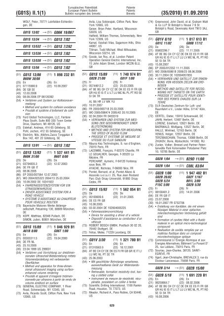 Bulletin 2010/35 - European Patent Office