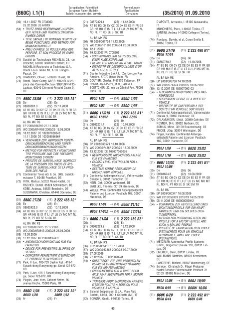 Bulletin 2010/35 - European Patent Office