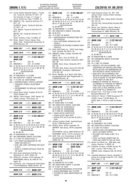 Bulletin 2010/35 - European Patent Office