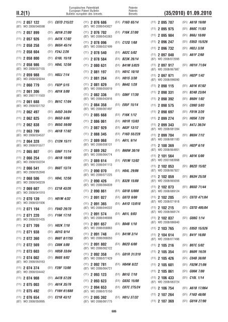 Bulletin 2010/35 - European Patent Office