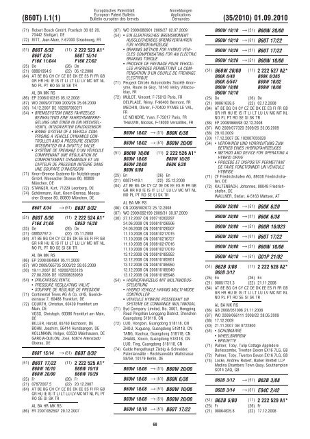 Bulletin 2010/35 - European Patent Office