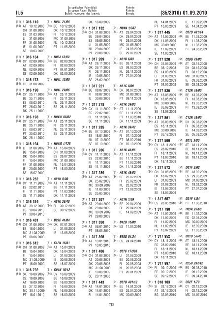 Bulletin 2010/35 - European Patent Office