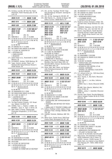 Bulletin 2010/35 - European Patent Office