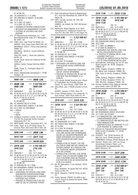 Bulletin 2010/35 - European Patent Office