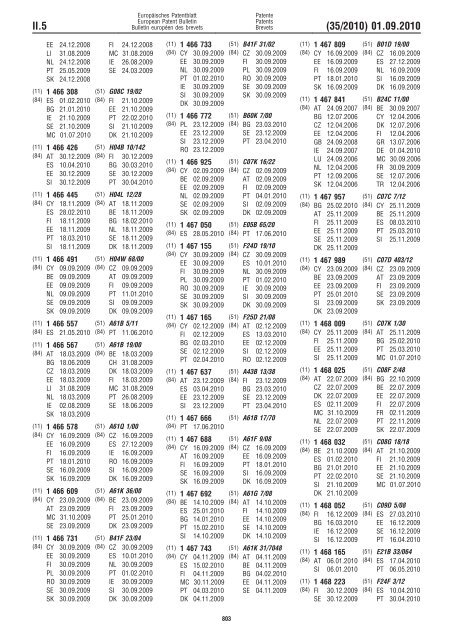 Bulletin 2010/35 - European Patent Office