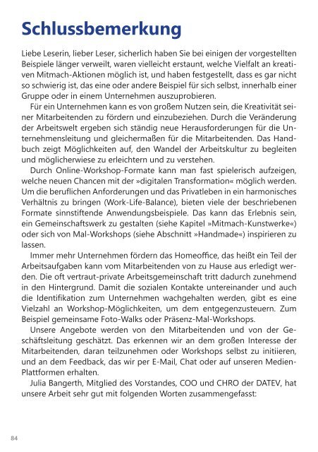 Häfner/Bridts/Lange: Kreativität im Unternehmen