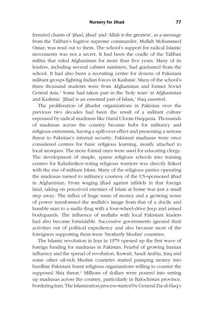 Frontline Pakistan : The Struggle With Militant Islam - Arz-e-Pak