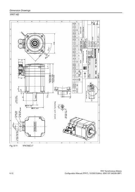 Configuration Manual Synchronous Motors 1FK7 - Siemens ...