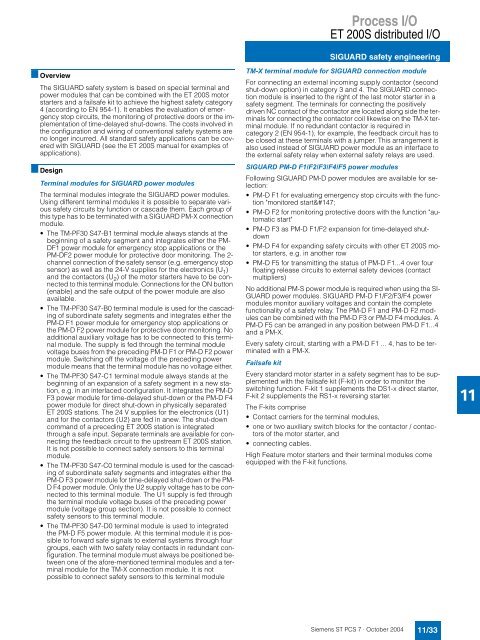 Engineering System - Siemens Automation and Drives Group