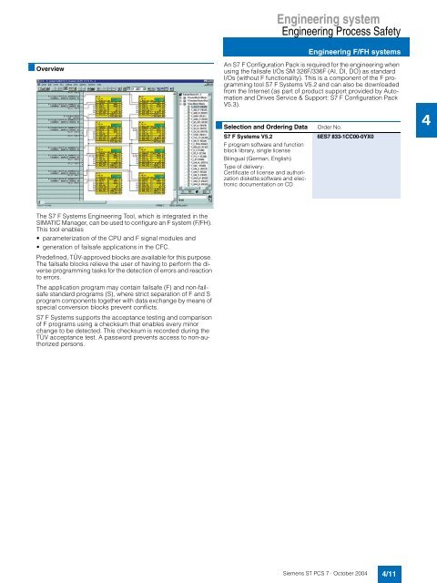 Engineering System - Siemens Automation and Drives Group