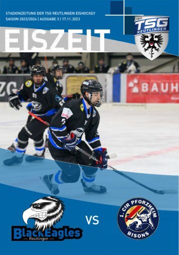 TSG Black Eagles vs  1 CfR Bisons Pforzheim 17 11 2023