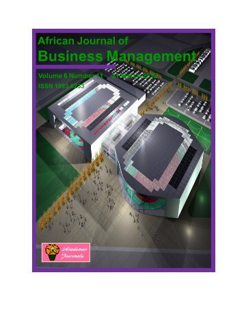 Business Management - Academic Journals