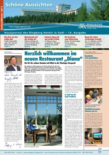 Herzlich willkommen im neuen Restaurant „Diana“ - Ringberg ...