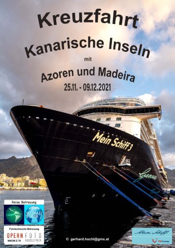 Kanaren mit Azoren und Madeira Mein Schiff 3_2021