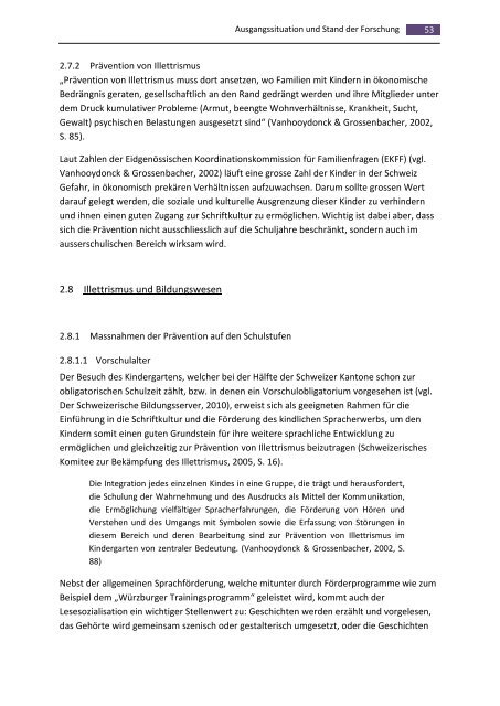 Illettrismus - ein Thema der Logopädie? - BSCW