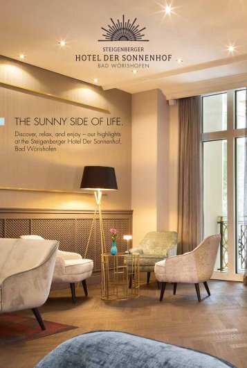 Sonnenhof Hotel Brochure 