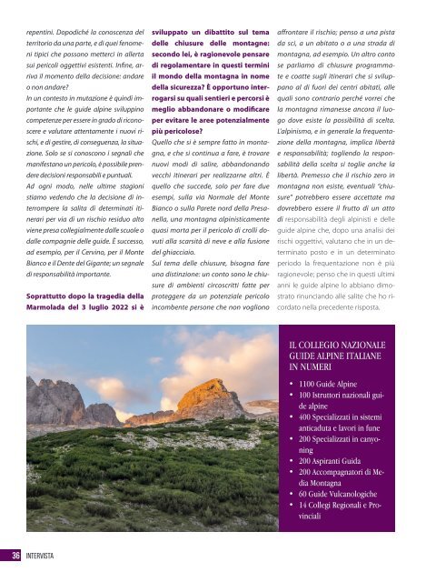 La rivista istituzionale del Soccorso Alpino e Speleologico - n. 82, ottobre 2023