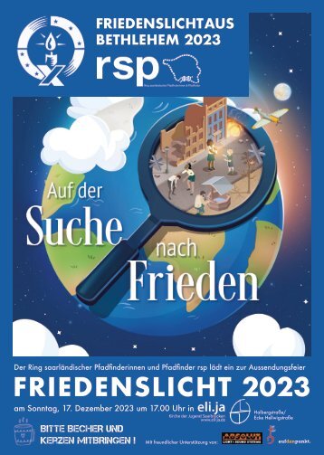 Posterwall | Eli.ja Friedenslicht 2023