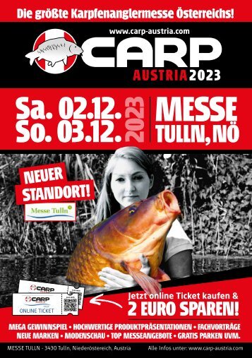 Carp Austria 2023 - Fischerei Messe Tulln Aktionen
