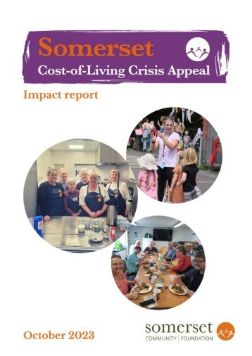 Somerset Cost-of-Living Crisis Appeal Impact Report 2023