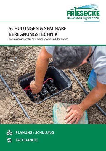 Seminarheft 2024 Friesecke - Schulungen Beregnungstechnik