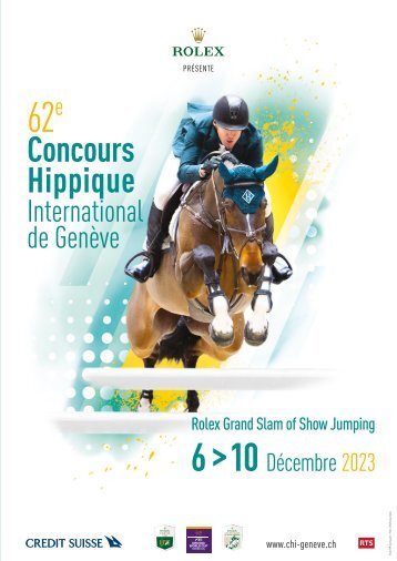 62e Concours Hippique International de Genève - 2023