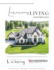 Luxurious Living November 2023 -- kw Chesterfield, Keller Williams Luxury