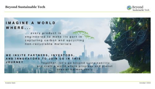 Beyond Sustainable Tech
