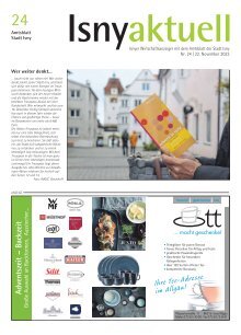 22.11.2023 Isny aktuell