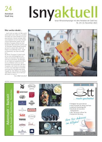 22.11.2023 Isny aktuell