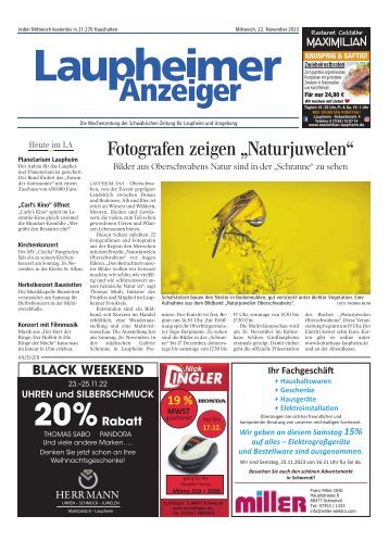 22.11.2023 Laupheimer Anzeiger